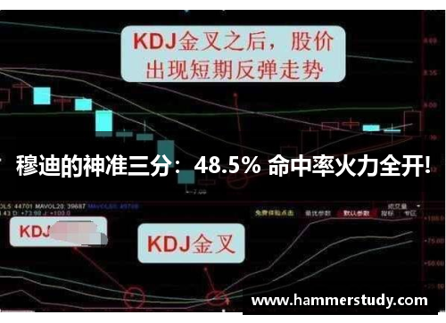 穆迪的神准三分：48.5% 命中率火力全开!